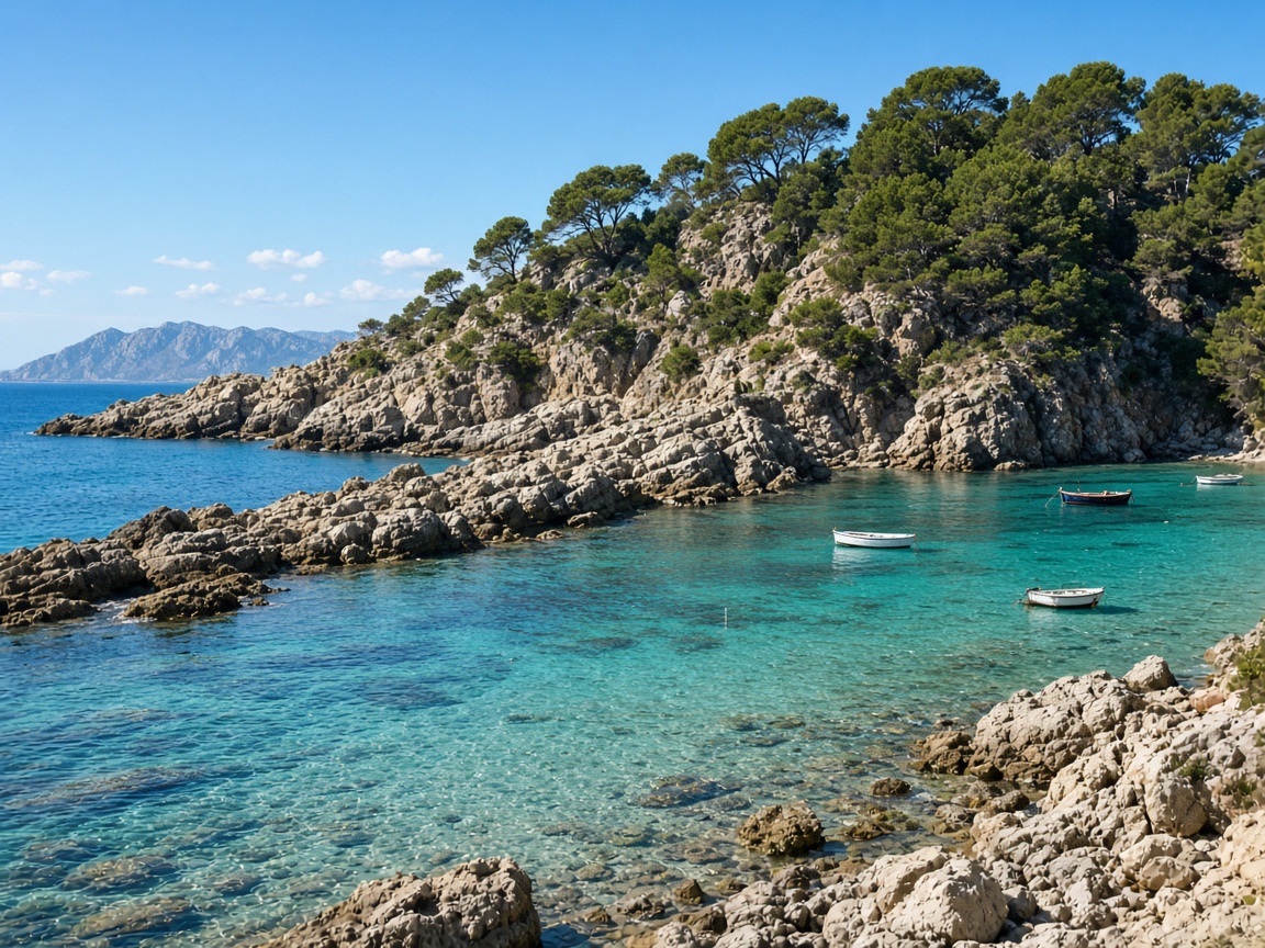 Les Rotes rocky cove, D&eacute;nia beaches